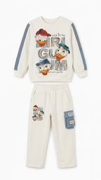 Boys' Stylish Printed Partywear Outfit