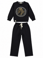 Boys' Stylish Black Partywear Co-Ord Set