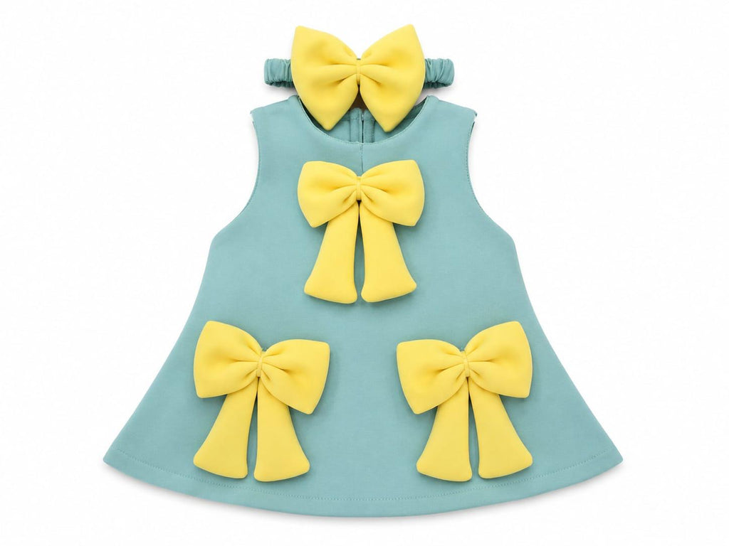 THREE BOW FROCK