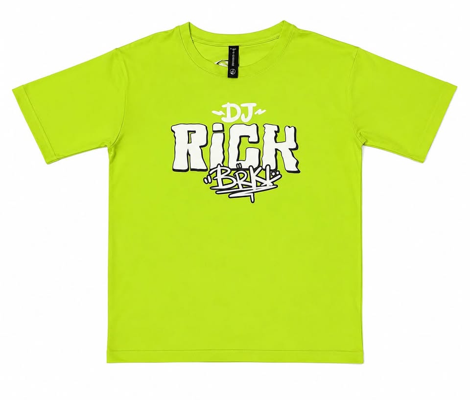 Boys Neon Green Graphic Printed T-Shirt