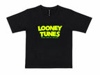 Kids Black Looney Tunes Graphic Printed T-Shirt