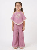 TWO PIECE PONCHO STYLE ETHNIC WEAR GIRLS