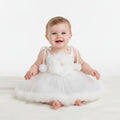 WHITE ROSE BLOOMING FROCK
