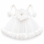 WHITE ROSE BLOOMING FROCK