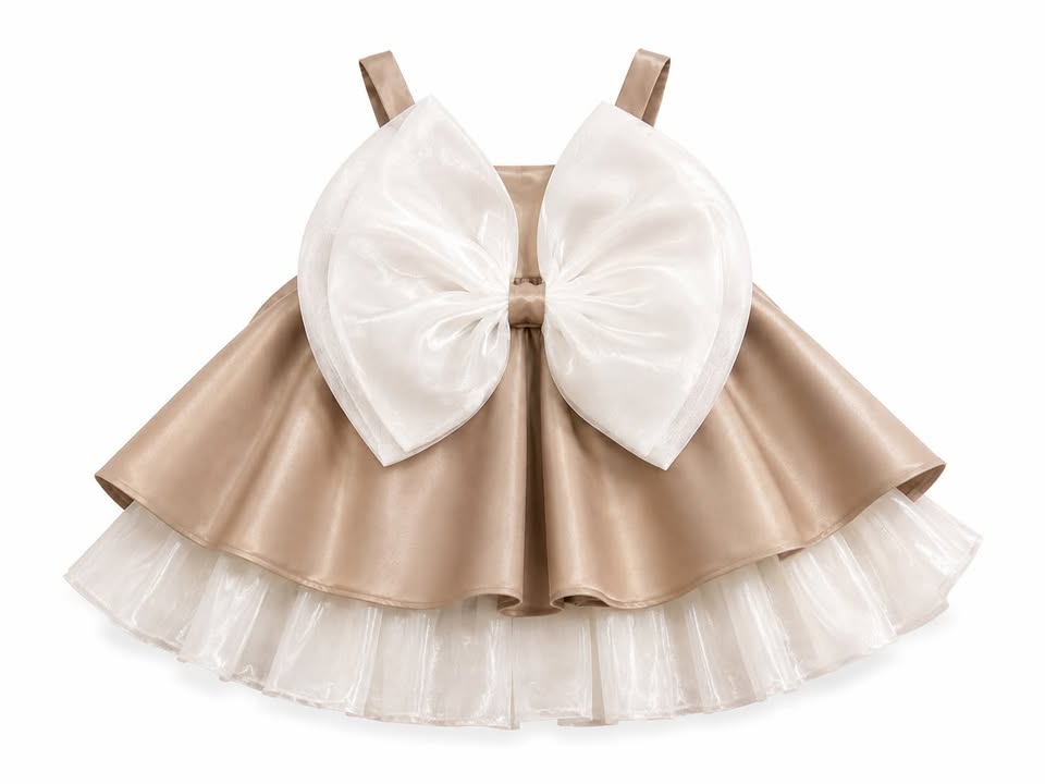COFFEE BOW FROCK