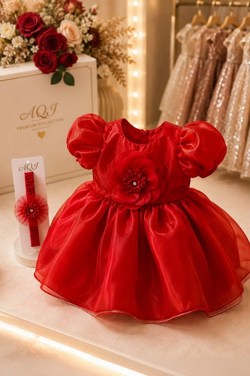 SCARLET WHITE FROCK