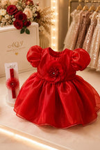 SCARLET WHITE FROCK