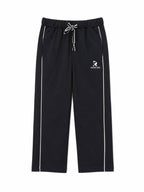 Boys Sporty Comfort Fit Track Pants - Black