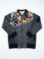 Boys Graphic Anime Zip Jacket