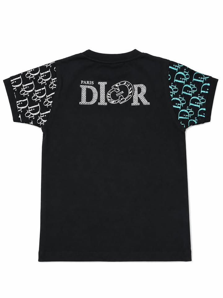 Boys Dior Graphic Short Sleeve T-Shirt
