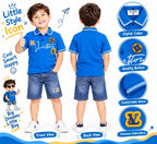 Boys' Short Sleeve Graphic Polo Shirt