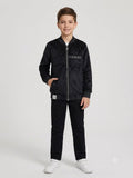 Boys Classic Black Velvet Jacket
