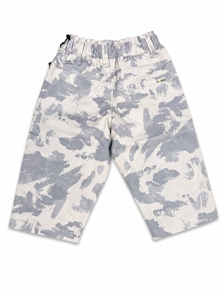 Boys Camouflage Printed Cargo Trackpants