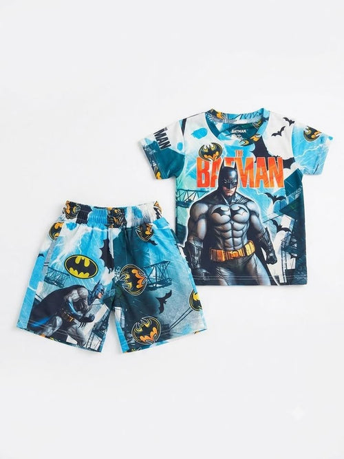 Boys Batman Printed Co-ord Set