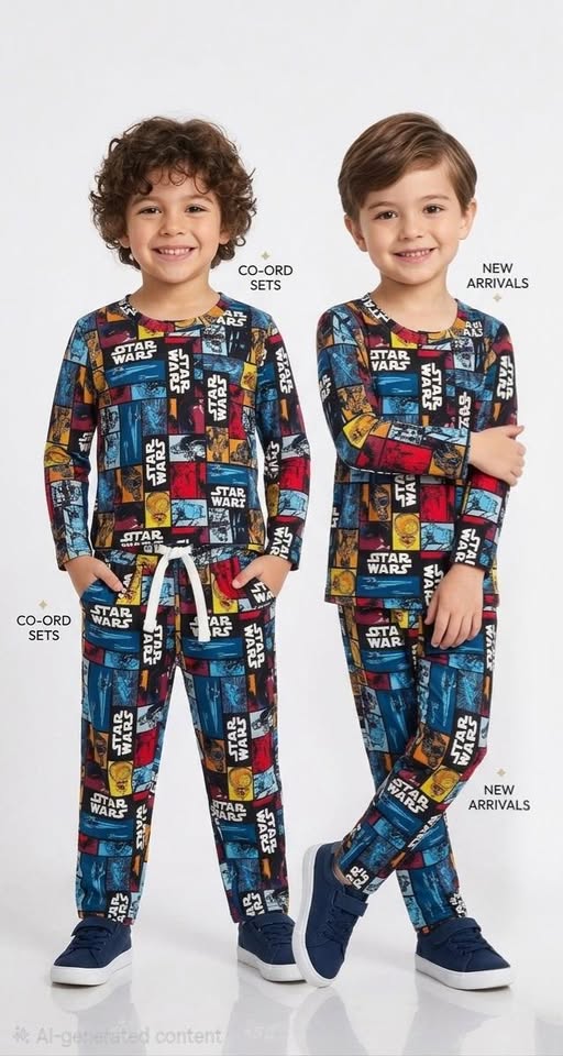 Boys Vibrant Graphic Print Hoodie & Joggers 2-Piece Set