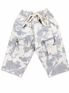 Boys Camouflage Printed Cargo Trackpants