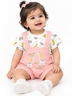 Kids Casual Pastel Tiered Outfit Set