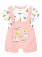 Kids Casual Pastel Tiered Outfit Set