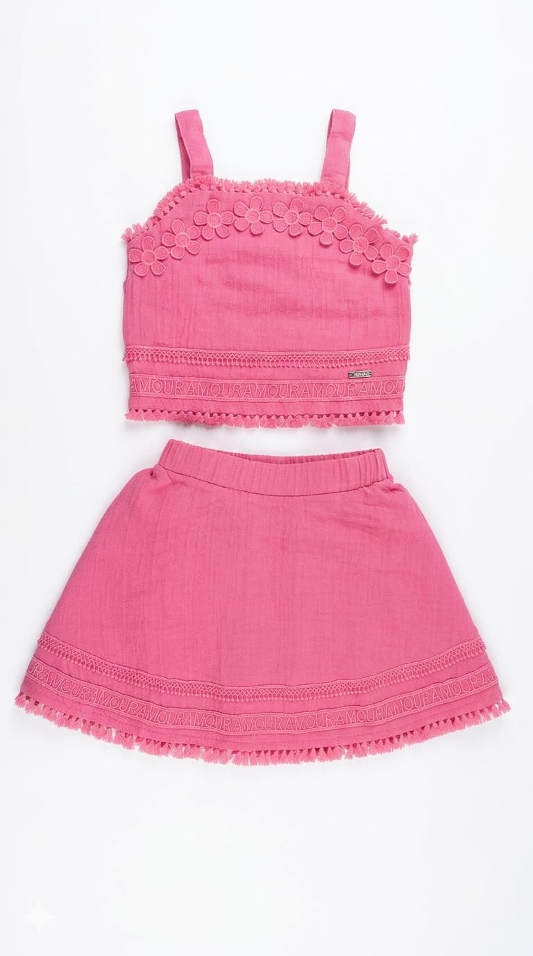 MUSLIN COTTON CORD SET