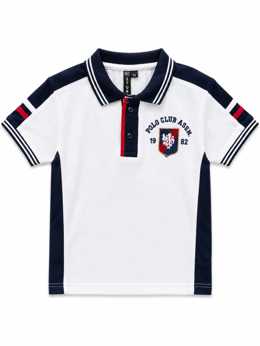 Boys Premium White Polo T-Shirt