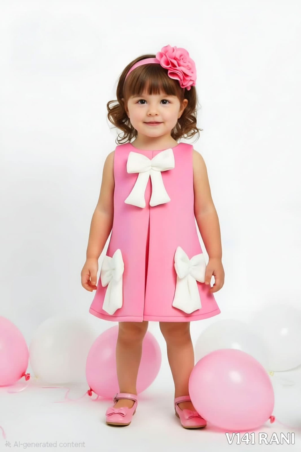 THREE BOW FROCK