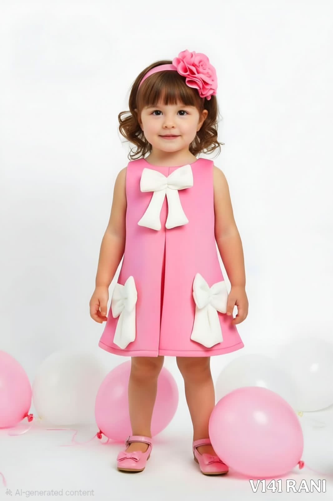 THREE BOW FROCK