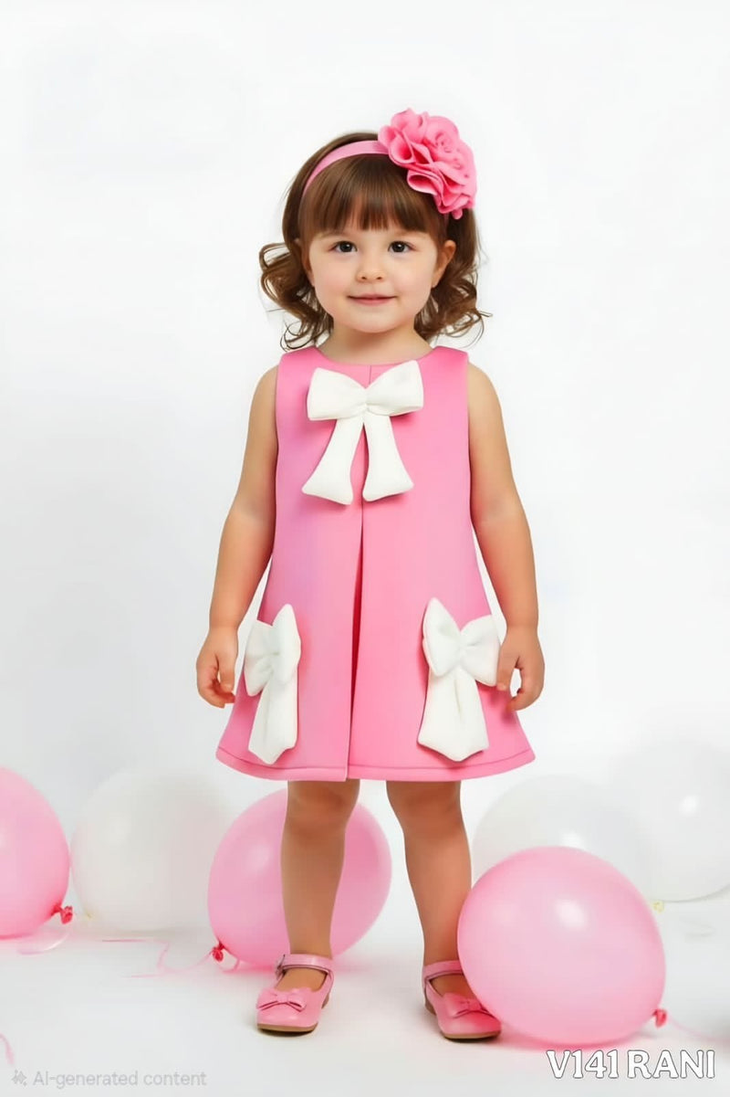 THREE BOW FROCK