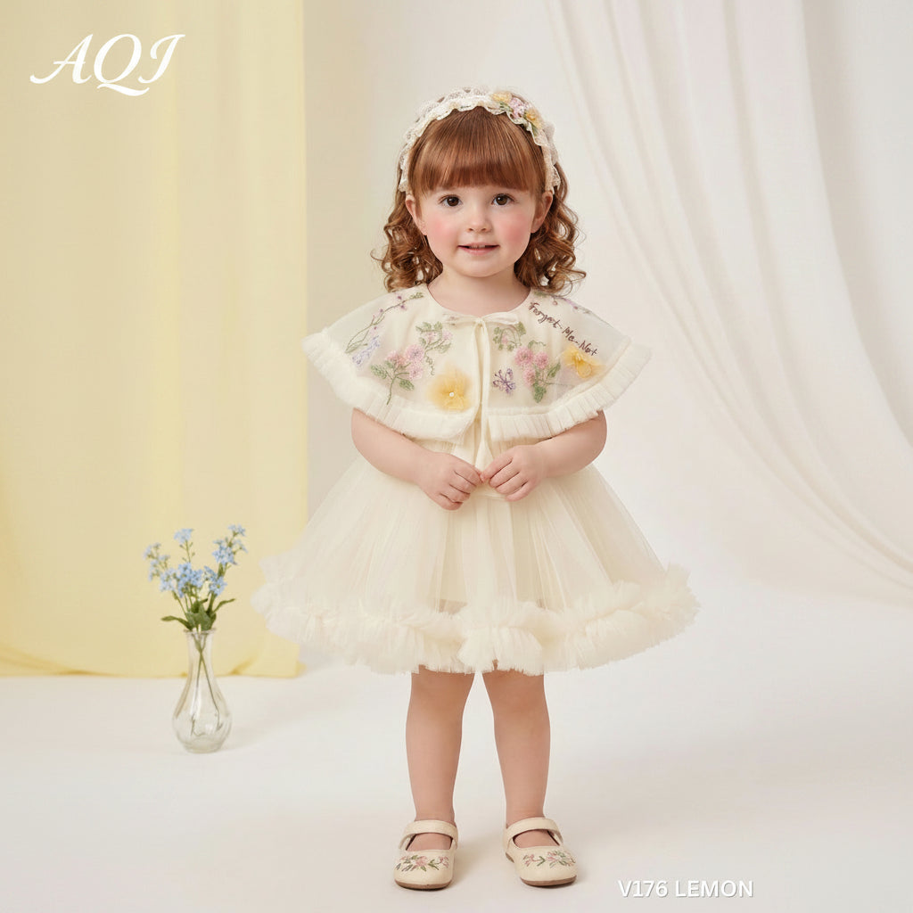 YELLOW KOREAN FROCK