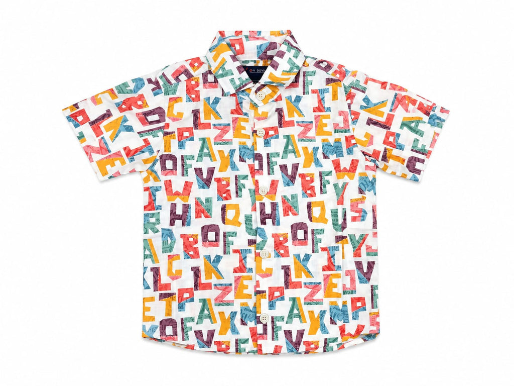 A-Z COLOURFUL SHIRT