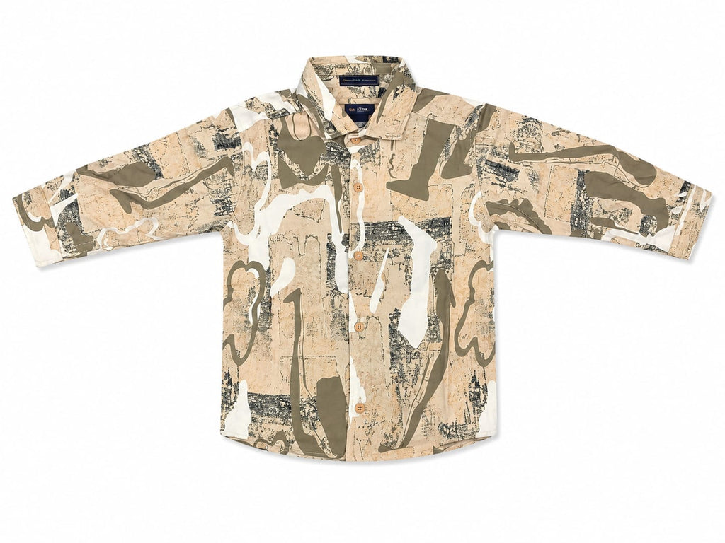 BEIGE CAMOUFLAGE SHIRT