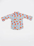 Boys Blue Watermelon Graphic Shirt