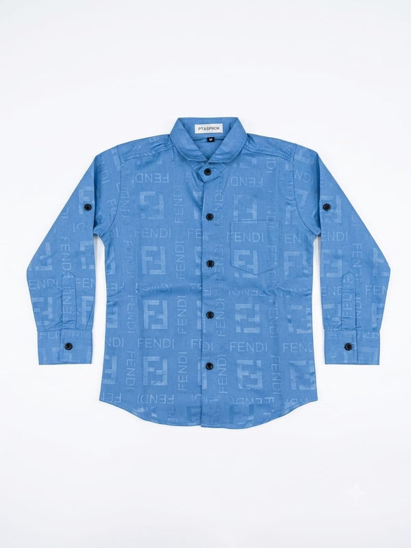 FENDI BLUE SHIRT