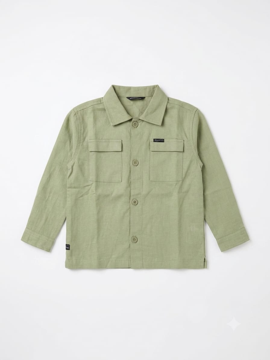 SAGE GREEN LIGHT OLIVE SHIRT