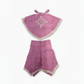TWO PIECE PONCHO STYLE ETHNIC WEAR GIRLS