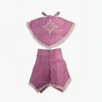 TWO PIECE PONCHO STYLE ETHNIC WEAR GIRLS