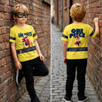 ONE PIECE ANIME BRIGHT YELLOW TSHIRT