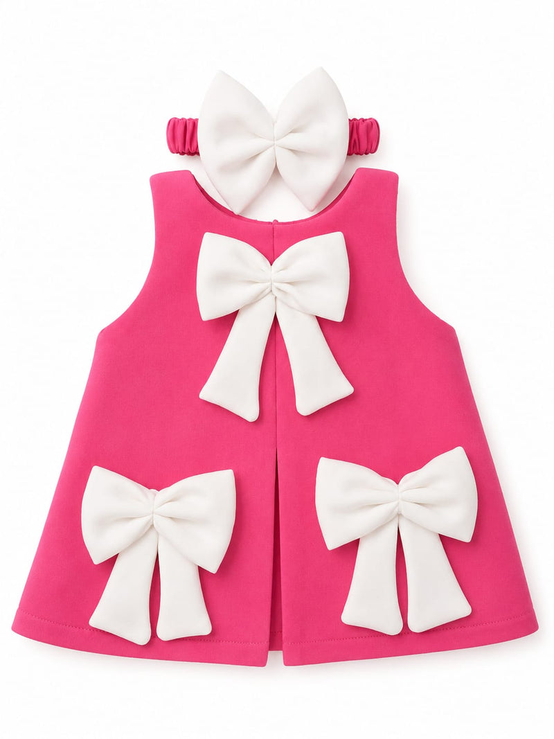 THREE BOW FROCK