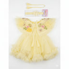 YELLOW KOREAN FROCK