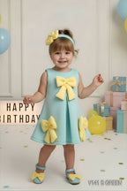 THREE BOW FROCK