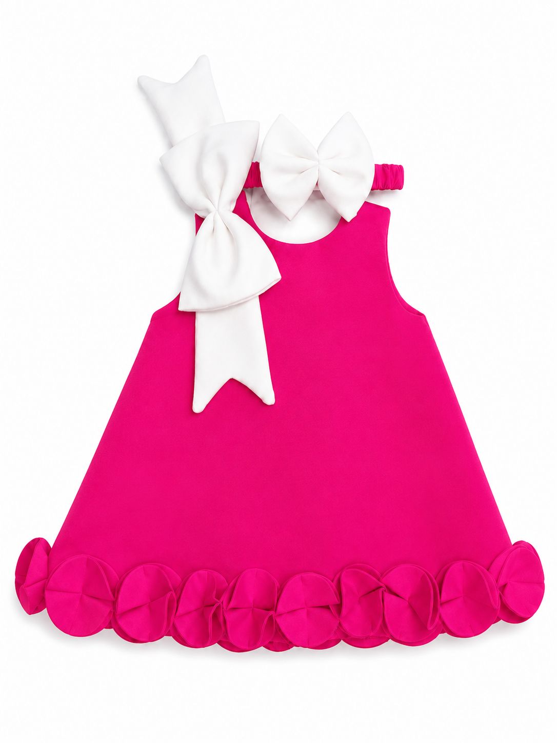 SIDE BOW FROCK