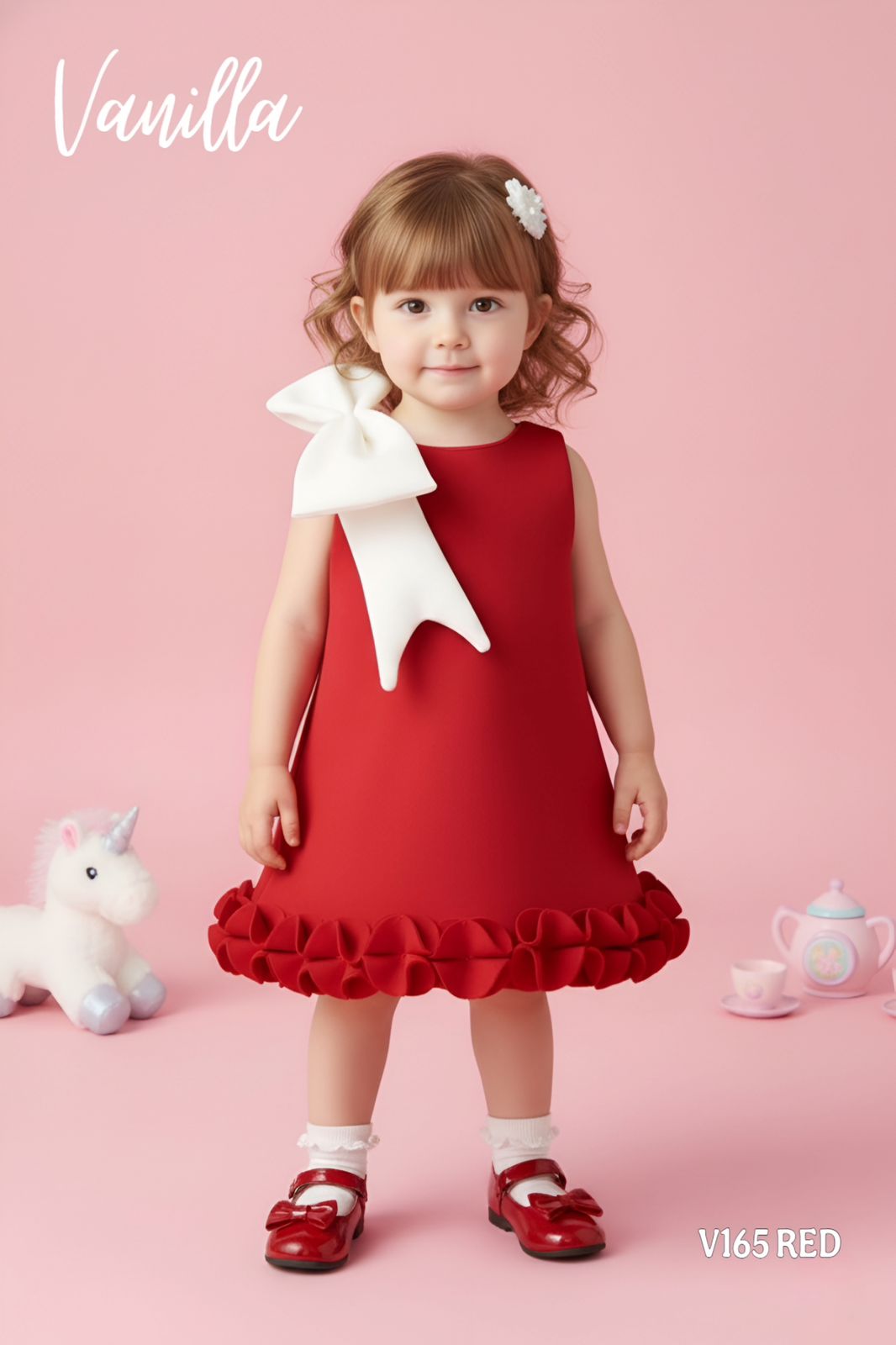 SIDE BOW FROCK