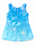 Frozen Elsa Blue Princess Party Frock