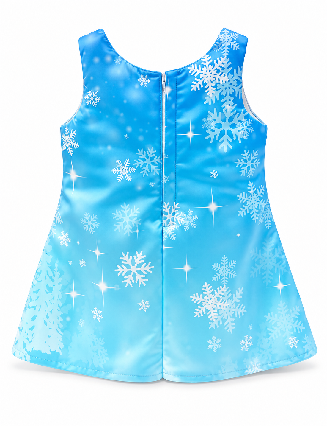 Frozen Elsa Blue Princess Party Frock
