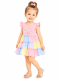 Colorful Pastel Frock for Girls